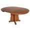 Table Ronde Extensible en Noyer et Placage, Italie 3