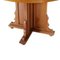 Round Italian Extendable Walnut & Veneer Table, Image 2