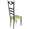 Mid-Century Italian Mahogany Chiavari Chairs by Paolo Buffa, 1950s, Set of 2 5