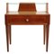 Walnut Nightstand with Crystal Tops, 1940s, Image 6