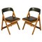 Vintage Compasso Chairs from Piarotto, 1980s, Set of 2, Image 1