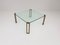 Vintage Messing & Glas Tisch von Peter Ghyczy, 1970er 6