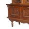 Vintage Spanish Carved Oak Display Cabinet 3