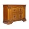 Credenza neoclassica in legno di noce con mensole, anni '50, Immagine 3