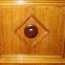Credenza neoclassica in legno di noce con mensole, anni '50, Immagine 6