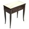 Mid-Century Nightstand with Portuguese Pink Marble Top 1