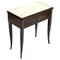 Mid-Century Nightstand with Portuguese Pink Marble Top, Image 1