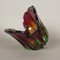 Vintage Red and Green Murano Glass Bowl 8