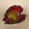 Vintage Red and Green Murano Glass Bowl 11