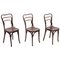 Antique Bentwood Side Chairs from J. & J. Kohn, 1900s, Set of 3 1