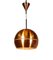 Mid-Century Modern Copper Pendant Lamp, Image 1