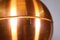 Mid-Century Modern Copper Pendant Lamp 4