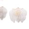 Murano Glass Leaf Sconces by Novaresi, Set of 2 1