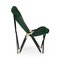 Chaise Telami Tripolina en Cuir Vert de Telami 2