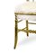 Emporium Gold Plated Chair with Fur Seat from BDV Paris Design furnitures 5