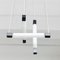 Black & White Pendant Lamp, 1960s, Image 2