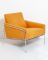 Metal & Fabric Chair by Arne Jacobsen for Fritz Hansen 2
