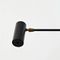 Black Lacquered Wall Lights, 1950s, Set of 3, Image 5