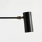 Black Lacquered Wall Lights, 1950s, Set of 3, Image 2