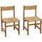 Spanish Rattan Chairs, 1950s, Set of 2 1