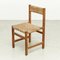 Chaises en Osier, Espagne, 1950s, Set de 2 2