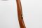 Curved Walnut Floor Lamp, 1940s, Image 2