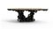 Newton Black & Gold Dining Table from BDV Paris Design furnitures, Image 1