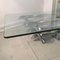 Glass & Chrome Coffee Table by Willy Rizzo, 1970s, Image 8