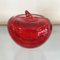 Italian Murano Glass Apples, Set of 4 8