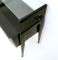 Nightstands in Ebonized Wood with Glass Top, 1950s, Set of 2 10