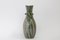 Vintage Danish Ceramic Vase with Leaf Applications by Arne Bang 5