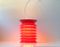 Red Tiered Space Age Pendant Light by Lars Schiøler for Høyrup, 1970s, Image 2