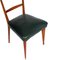 Mid-Century Italian Cherrywood Chairs, 1950s, Set of 6, Image 4
