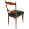Italienische Mid-Century Kirschholz Stühle, 1950er, 6er Set 6