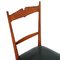 Mid-Century Italian Cherrywood Chairs, 1950s, Set of 6, Image 3