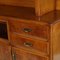 Art Deco Italian Walnut Sideboard with Display Cabinet, 1940s 7