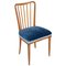 Mid-Century Modern Blond Walnut Side Chairs by Paolo Buffa, 1950s, Image 2