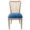 Mid-Century Modern Blond Walnut Side Chairs by Paolo Buffa, 1950s, Image 3