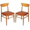 Chaises d'Appoint, Italie, 1950s, Set de 2 1