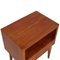 Mid-Century Modern Cherry Wood Bedside Table, Image 2