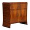 Italienischer Art Deco Barschrank aus Nussholz, 1930er 1