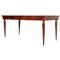 Mid-Century Italian Walnut Dining Table & 6 Chairs, Set of 7, Image 3