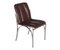Italian Chromed Steel & Soft Leather Chairs, 1970s, Set of 4 2