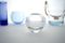 Secchiello per il ghiaccio e tre vasi vintage in vetro di Per Lütken per Holmegaard, Immagine 3