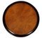 Art Deco Round Walnut Coffee Table, 1940s, Image 2