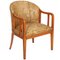 Art Deco French Walnut Armchair 1