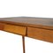 Mid-Century Modern Beech Table with Drawer & Formica Top, Image 5
