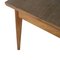Mid-Century Modern Beech Table with Drawer & Formica Top, Image 7