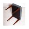 Art Deco Walnut & Velvet Stool 2