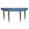 Art Deco Italian Ebonized Walnut Stool, Image 2